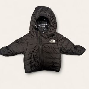 The North Face Baby Black Reversible Jacket 0-3 Months